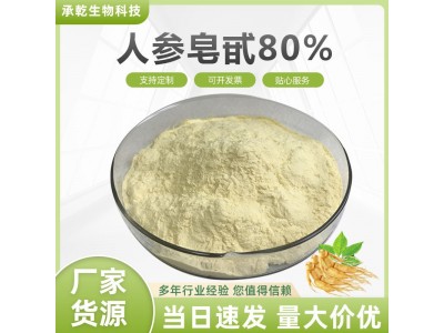 人参皂苷 80% 人参皂甙 食品级 人参